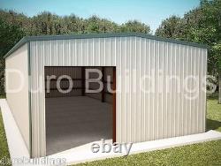 DuroBEAM Steel 25'x48'x12 Metal Garage Workshop Residential Building Kit DiRECT