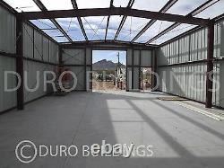 DuroBEAM Steel 25x30x10 Metal Do it Your Self Garage Shop Building Kits DiRECT
