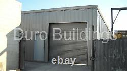DuroBEAM Steel 25x30x10 Metal Do it Your Self Garage Shop Building Kits DiRECT