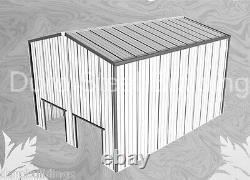 DuroBEAM Steel 30'x40'x22' Metal I-beam Barn Building Machine Shed Kit DiRECT
