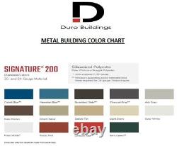 DuroBEAM Steel 40'x60'x16' Metal DIY Building Kit Made To Order Workshop DiRECT