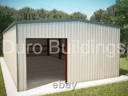 DuroBEAM Steel 40x60x12 Metal Garage Storage Auto Salvage Building Shop DiRECT