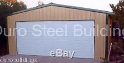 DuroBEAM Steel 40x60x15 Metal Clear Span Garage Storage Building Factory DiRECT