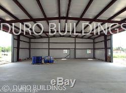 DuroBEAM Steel 40x62x14 Metal Garage Storage Workshop I-Beam Building Kit DiRECT