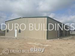DuroBEAM Steel 50x50x18 Metal Garage Retail Workshop Building Structure DiRECT