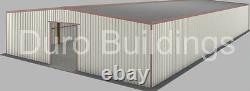 DuroBEAM Steel 50x80x12 Metal Building Kennel Kit Dog Animal Structure DiRECT