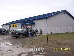 DuroBEAM Steel 52x125x17 Metal Building Prefab Auto Part Store & Workshop DiRECT