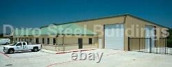 DuroBEAM Steel 60'x100'x19 Metal Building Clear Span Auto & Boat Workshop DiRECT