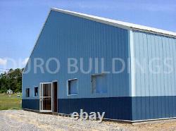 DuroBEAM Steel 60'x100'x19 Metal Building Clear Span Auto & Boat Workshop DiRECT