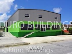 DuroBEAM Steel 60'x100'x19 Metal Building Clear Span Auto & Boat Workshop DiRECT