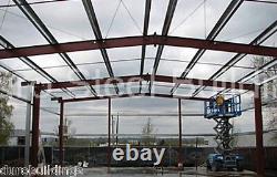 DuroBEAM Steel 60'x125'x14 Metal Building Clear Span Garage Made To Order DiRECT