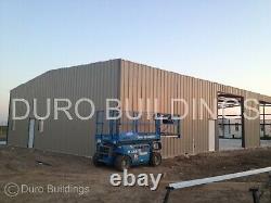 DuroBEAM Steel 60x60x20 Metal Garage Shop Made To Order DIY Building Kits DiRECT