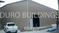 DuroBEAM Steel 60x60x20 Metal Garage Shop Made To Order DIY Building Kits DiRECT