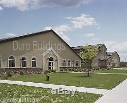 DuroBEAM Steel 65x125x20 Metal Buildings Clear Span DIY Church Structures DiRECT