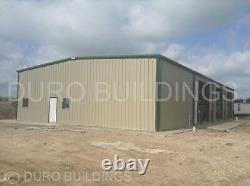 DuroBEAM Steel 72'x120'x18 Metal Clear Span Building Prefab Made to Order DiRECT
