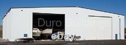 DuroBEAM Steel 80'x100'x16' Metal Building Marine Workshop Made To Order DiRECT
