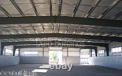 DuroBEAM Steel 80'x100'x16' Metal Building Marine Workshop Made To Order DiRECT