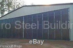 DuroBEAM Steel 90x90x20 Metal Clear Span Airplane Hanger Building Kit DiRECT