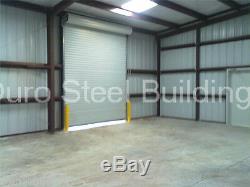 DuroBeam Steel 25x50x16 Metal Building Clear Span I-beam Garage Shop Kit DiRECT