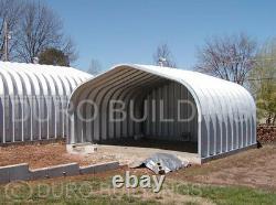 DuroSPAN Steel 16'x20'x12 Metal Building DIY Home Storage Shed Open Ends DiRECT