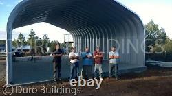 DuroSPAN Steel 16'x20'x12 Metal Building DIY Home Storage Shed Open Ends DiRECT