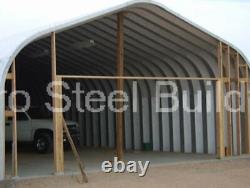 DuroSPAN Steel 16'x24'x12 Metal Building DIY Home Storage Shed Open Ends DiRECT