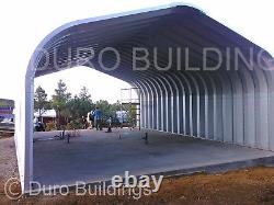DuroSPAN Steel 20'x21'x12' Metal DIY Home Building Kit Open Ends Factory DiRECT