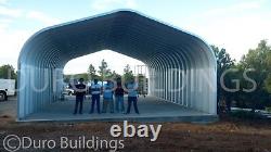 DuroSPAN Steel 20'x21'x12' Metal DIY Home Building Kit Open Ends Factory DiRECT