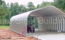 DuroSPAN Steel 20'x22'x12' Metal DIY Home Building Kits Open Ends Factory DiRECT