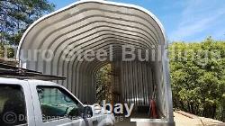 DuroSPAN Steel 20'x22'x12' Metal DIY Home Building Kits Open Ends Factory DiRECT