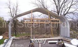 DuroSPAN Steel 20'x48'x16 Metal Building Kits Man Cave She Shed Open Ends DiRECT