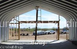 DuroSPAN Steel 20'x48'x16 Metal Building Kits Man Cave She Shed Open Ends DiRECT