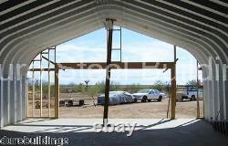 DuroSPAN Steel 20'x50'x16' Metal DIY Home Building Kits Open Ends Factory DiRECT