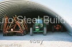 DuroSPAN Steel 20x20x10 Metal Quonset Arch Building Kit Open Ends Factory DiRECT