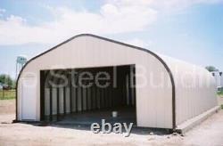 DuroSPAN Steel 20x28x12 Metal Building DIY Shop Kits Sale! Open Ends DiRECT