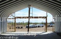 DuroSPAN Steel 20x42x16 Metal Building DIY Home Garage Shop Kit Open Ends DiRECT