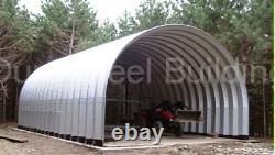 DuroSPAN Steel 25'x20'x14' Metal Building DIY Home Kits Open Ends Factory DiRECT