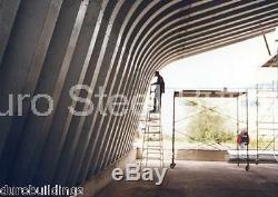 DuroSPAN Steel 25x40x14 Metal Building Kits DIY Storage Sheds Open Ends DiRECT