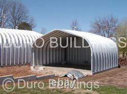 DuroSPAN Steel 25x50x13 Metal Garage Storage Shed DIY Home Building Kits DiRECT