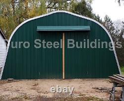 DuroSPAN Steel 30'x20'x16' Metal Garage DIY Home Building Kits Open Ends DiRECT