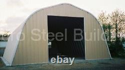 DuroSPAN Steel 30'x46'x16' Metal Garage DIY Home Building Kits Open Ends DiRECT