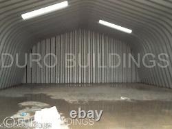 DuroSPAN Steel 30'x62'x16' Metal Garage DIY Workshop Building Kit Factory DiRECT