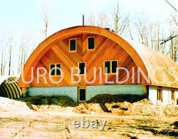 DuroSPAN Steel 30x100x14 Metal Quonset Building DIY At Home Kit Open Ends DiRECT