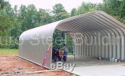 DuroSPAN Steel 30x20x14 Metal Shed DIY Home Building Open Ends Factory DiRECT