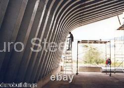 DuroSPAN Steel 30x24x14 Metal Building DIY Man Cave Kit Open Ends Factory DiRECT