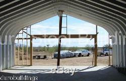 DuroSPAN Steel 30x34x14 Metal Garage Shop DIY Home Building Kit Open Ends DiRECT