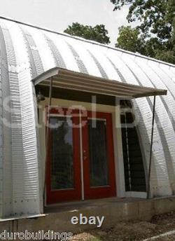 DuroSPAN Steel 30x40x14 Metal Building Roof Cover& Welded Plate Open Ends DiRECT