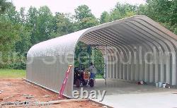 DuroSPAN Steel 30x53x15 Metal Building DIY Home Garage Shop Kit Open Ends DiRECT