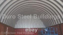 DuroSPAN Steel 30x80x14 Metal Building Shipping Container Cover Open Ends DiRECT
