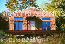 DuroSPAN Steel 32x30x14 Metal Garage Home Shop DIY Building Kit Open Ends DiRECT
